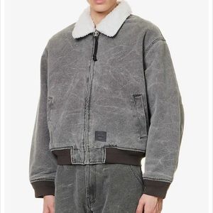 ACNE STUDIOS Cotton Canvas Bomber Jacket